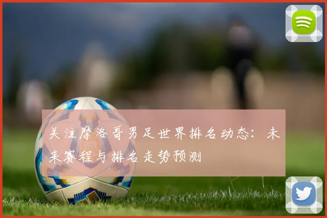 关注摩洛哥男足世界排名动态：未来赛程与排名走势预测